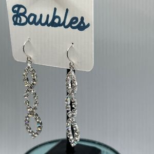 Baubles Chandelier Austrian Crystal Silver Earrings $12 EA or Bundle 3/$20
